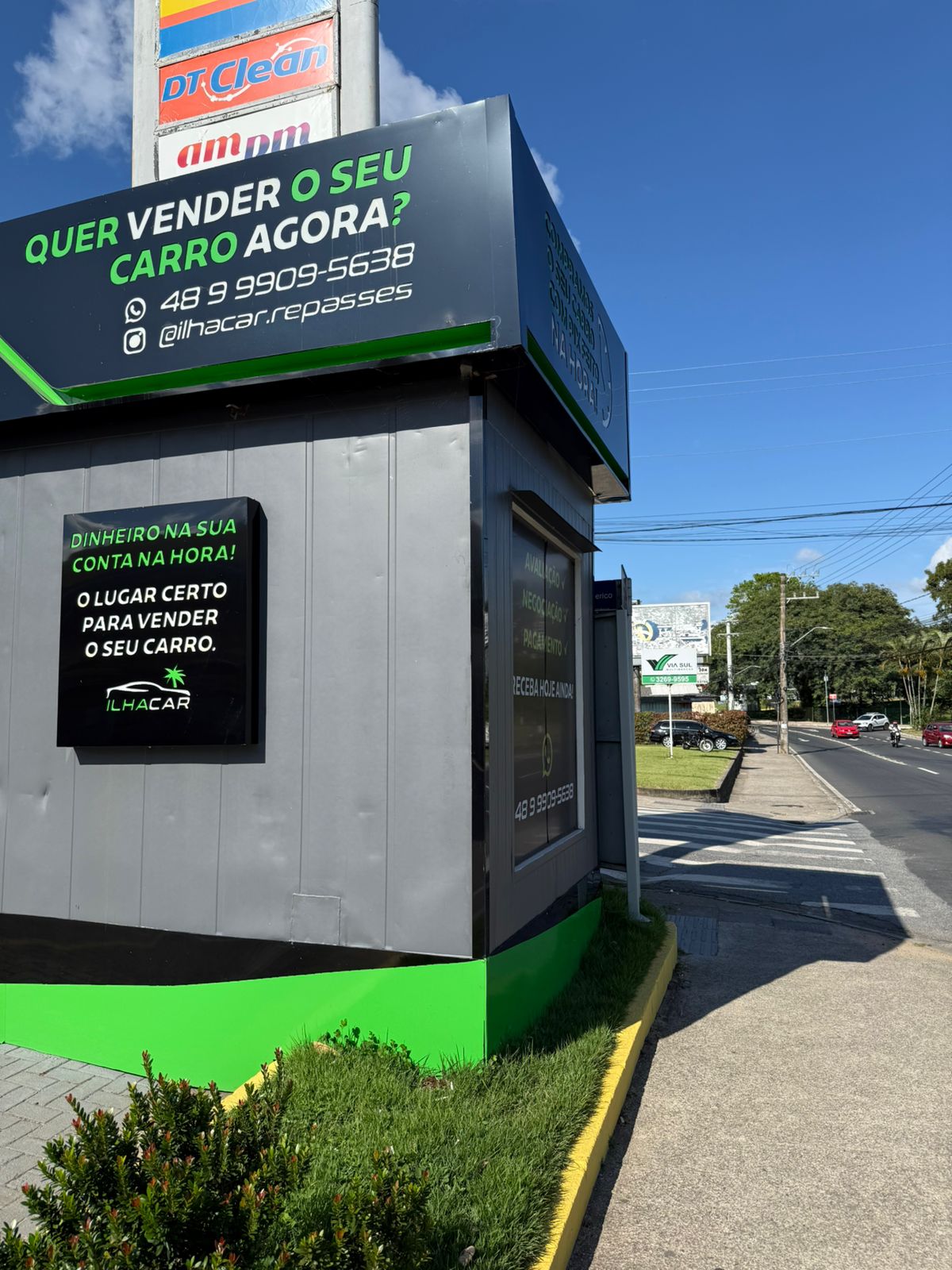 IlhaCar - lateral da loja